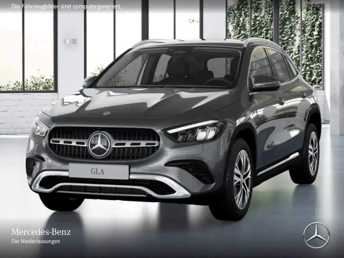 Mercedes-Benz GLA 250 e PROGRESSIVE+360°+AHK+LED+TOTW+8G Grau - 2