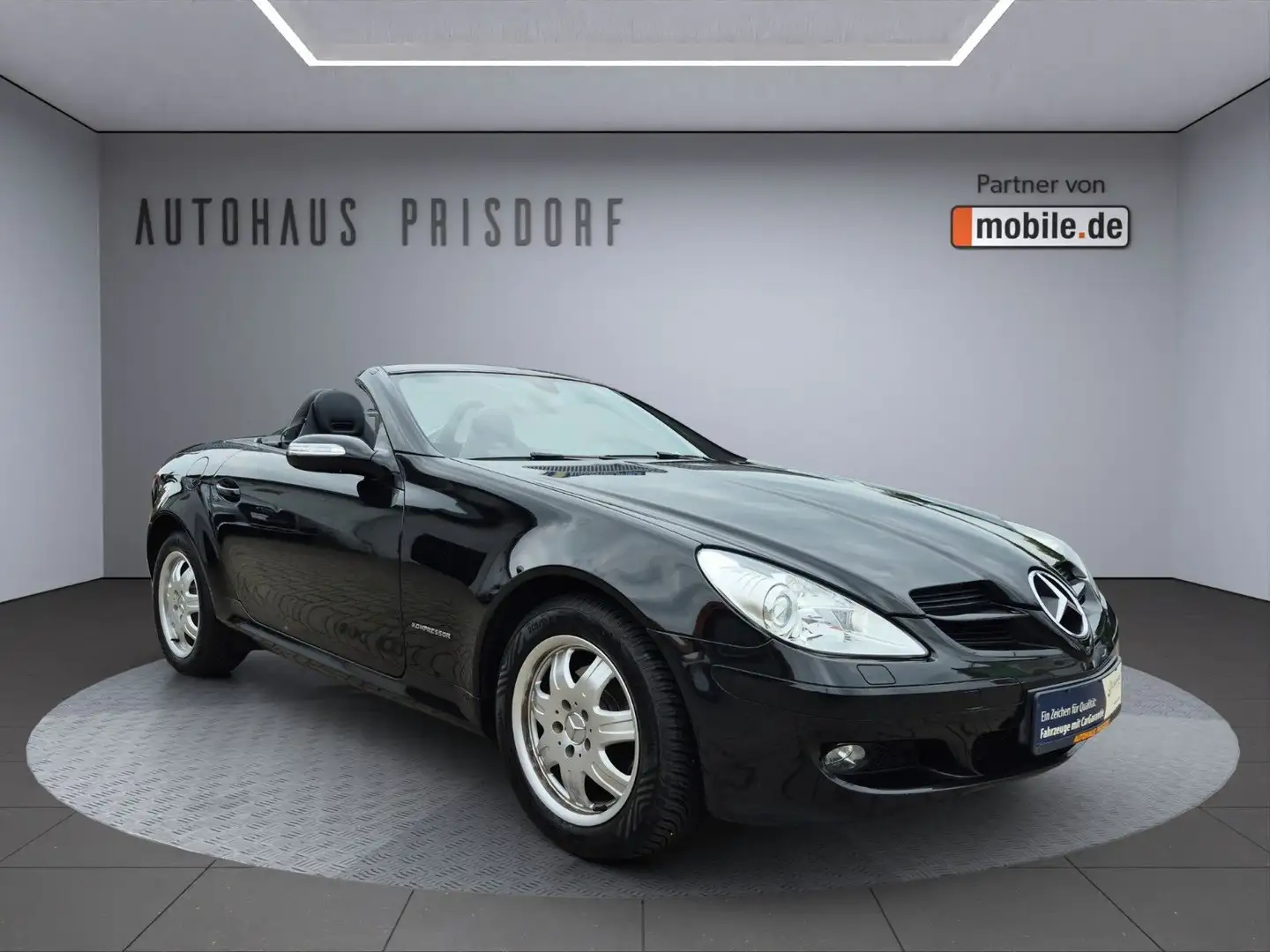Mercedes-Benz SLK 200 Kompressor AirScarf/Navi/Leder/Klima/ Schwarz - 1