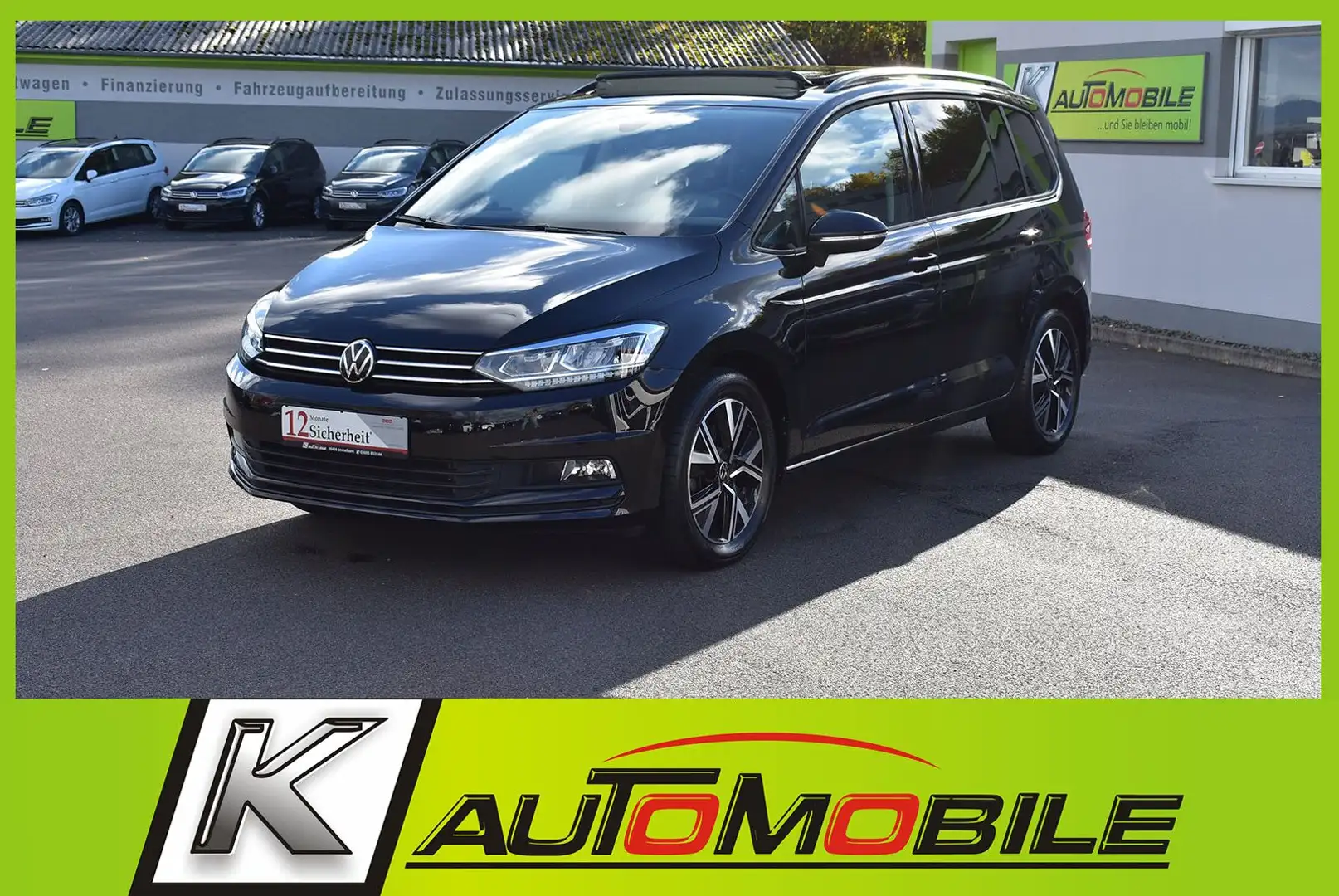 Volkswagen Touran Dynaudio+Kamera+SHZ+Panorama+7-Sitzer+LED Schwarz - 1