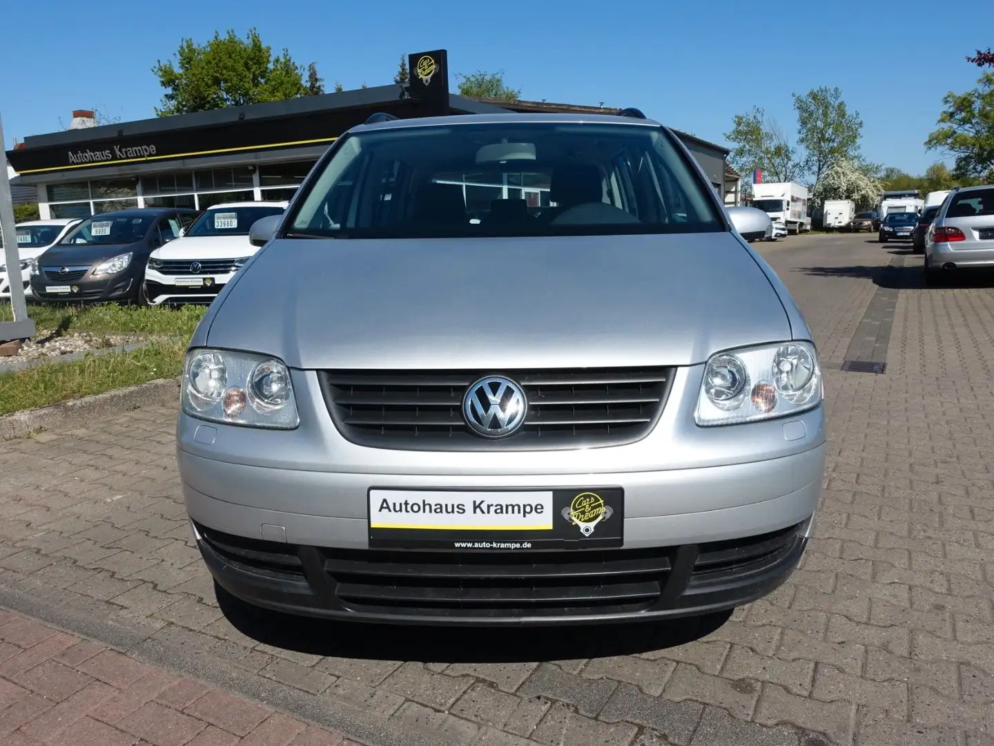 Volkswagen Touran Conceptline SHZ Klima Scheckheft Argento - 2