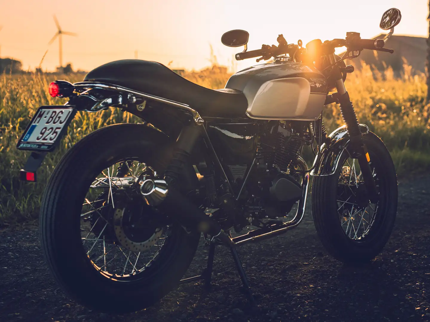 Brixton Sunray 125 Silber - 2