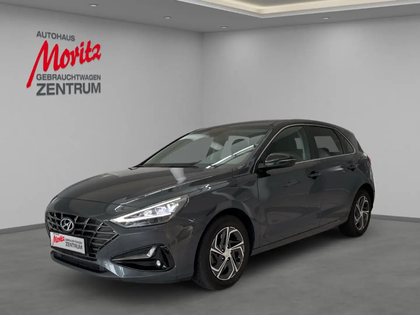Hyundai i30 1.0 T-GDI Smart Apple/ Android  Mehrzonenklima Fah Zwart - 1
