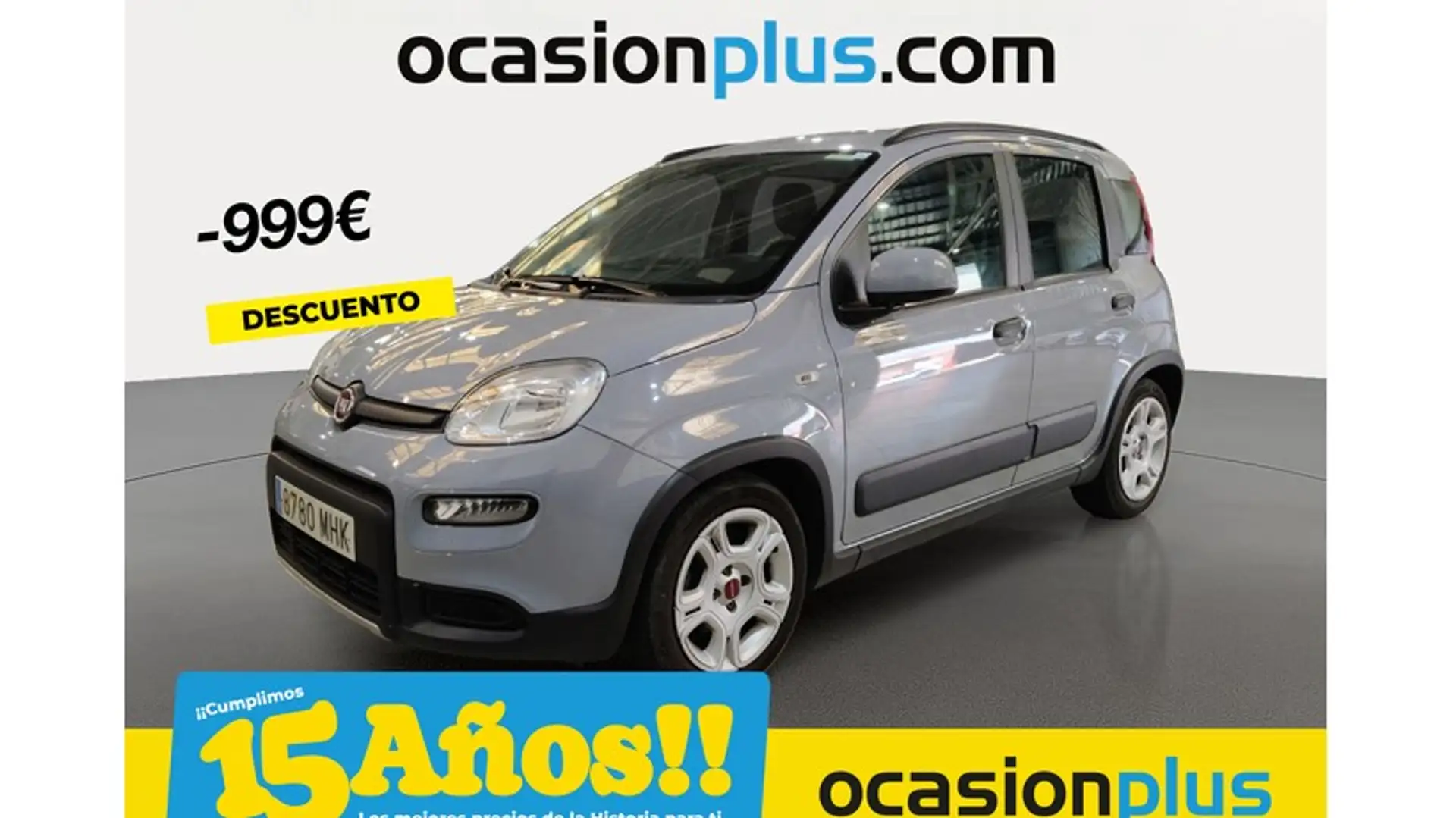 Fiat Panda 1.0 Gse City Cross Hybrid Gris - 1
