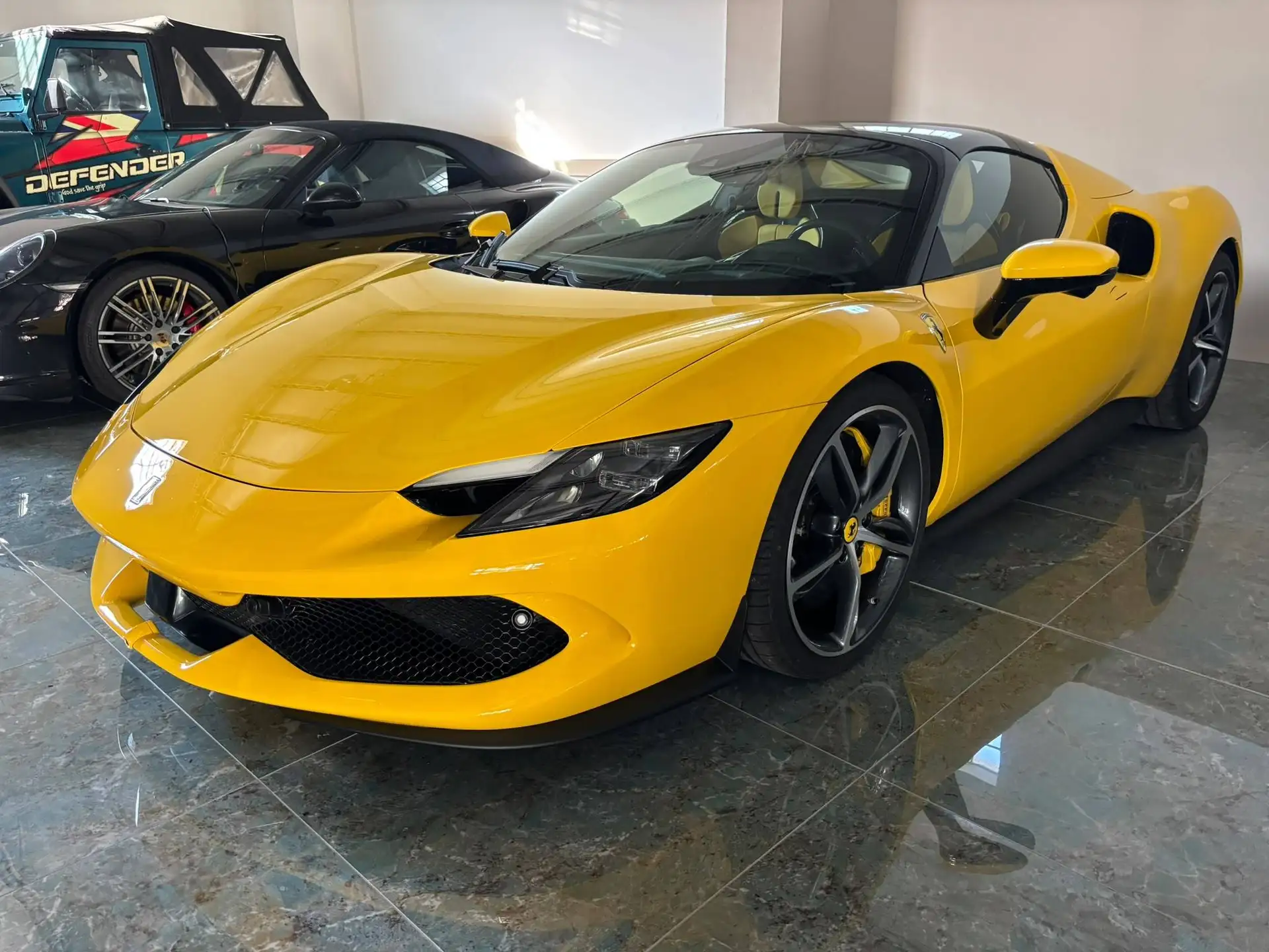 페라리 296 GTS 2025 노랑 사진 4