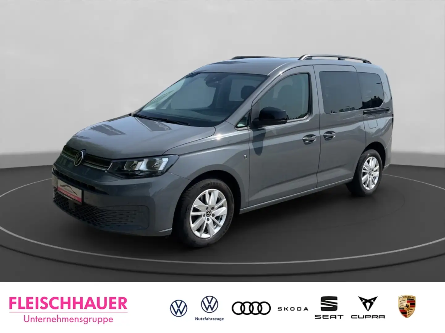 Volkswagen Caddy 1.5 TSI Life Einparkhilfe Climatronic Sitzhz Grau - 1