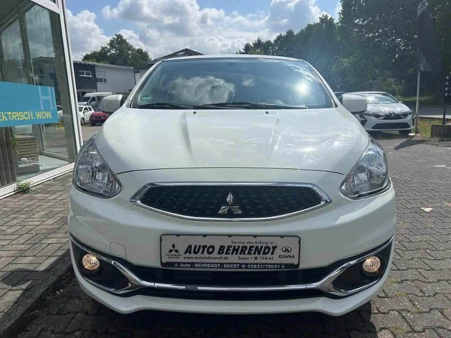 Mitsubishi Space Star 1.0 *8-Räder*1.Hand*Bluetooth* Blanc - 2