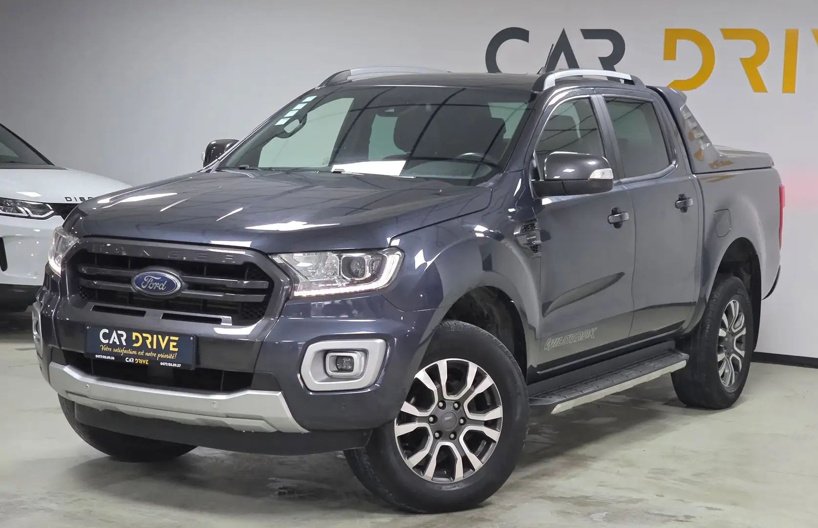 Ford Ranger 2.0 d Wildtrak CAMERA/CAPTEURS/ACC/1ER PROP/TVAC Gris - 1