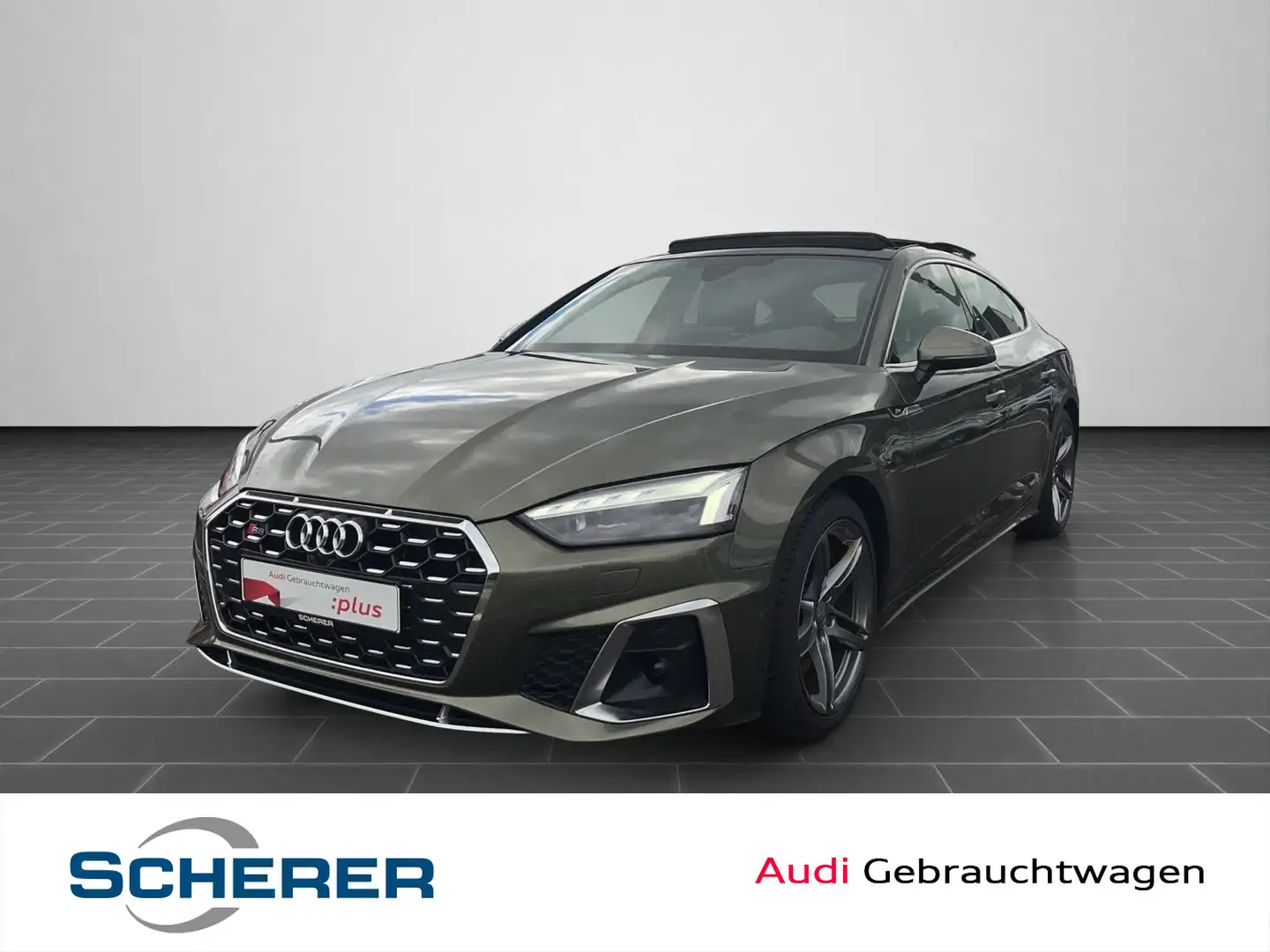 Audi S5 TDI quat./tiptr. Navi/Kamera/ACC/uv Verde - 1