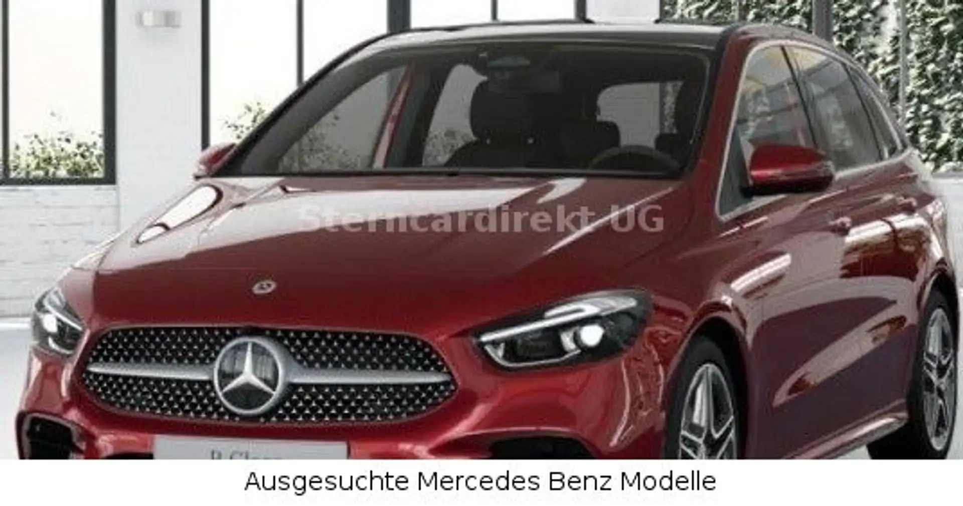 Mercedes-Benz B 220 4MATIC AMG PANO DISTRO AHK KEYLESS 18"LM Rojo - 2