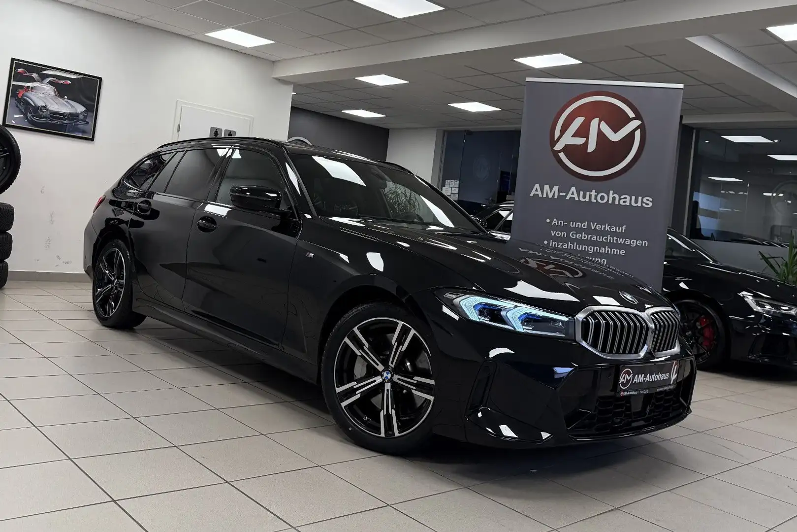 BMW 330 d Touring xDrive *M Sport*PanSD*ACC*HUD*AHK Noir - 1