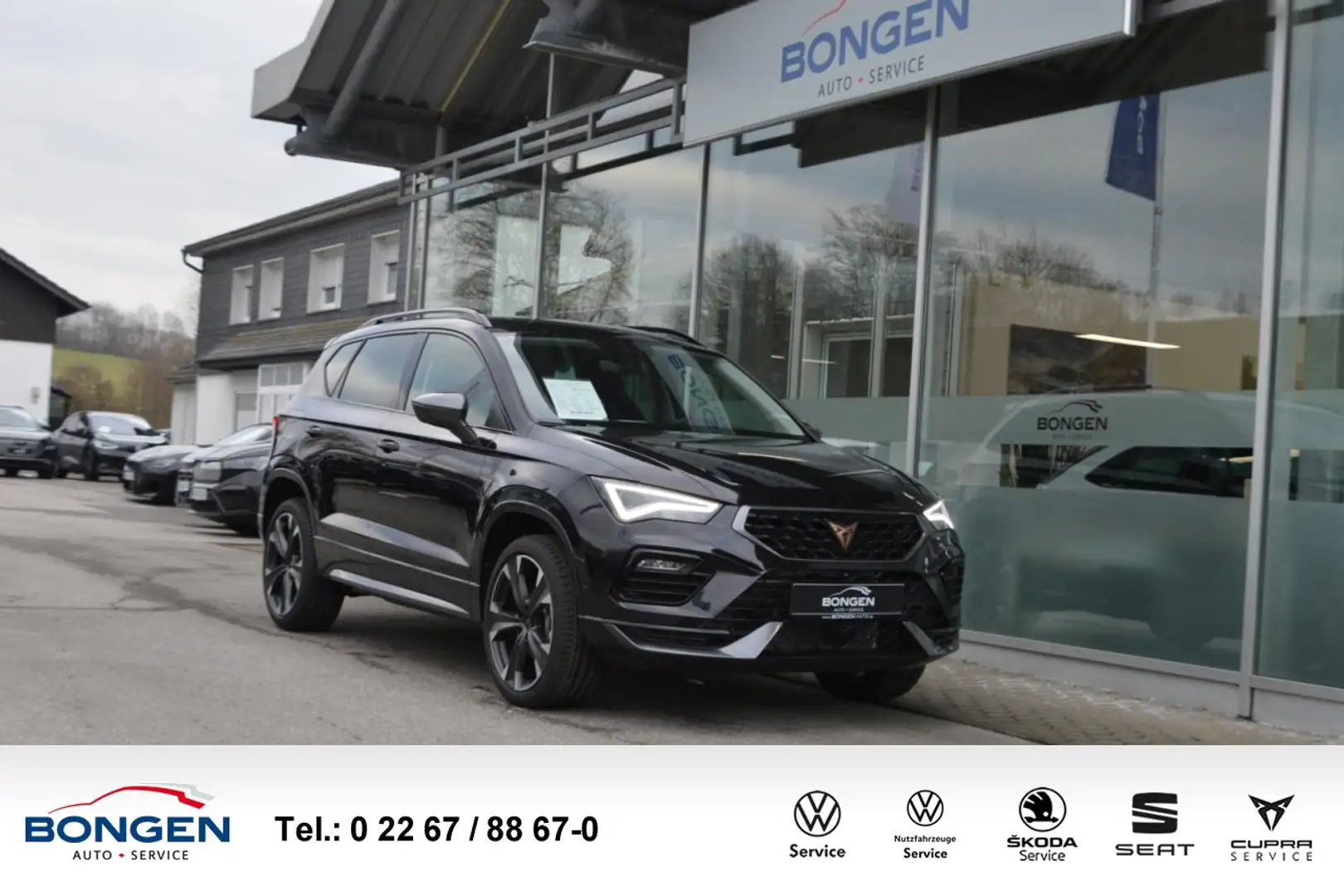 CUPRA Ateca 1.5 TSI DSG Rückfahrkamera Navi Apple Car Play Czarny - 1