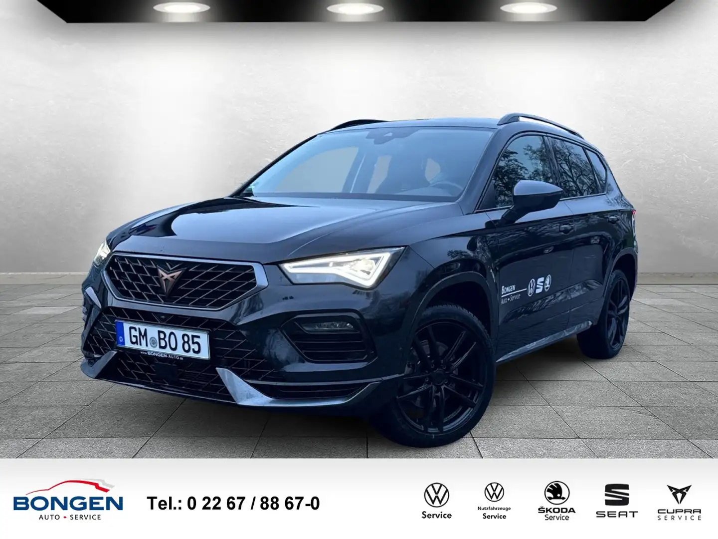 CUPRA Ateca 1.5 TSI DSG Rückfahrkamera Navi Apple Car Play Fekete - 1