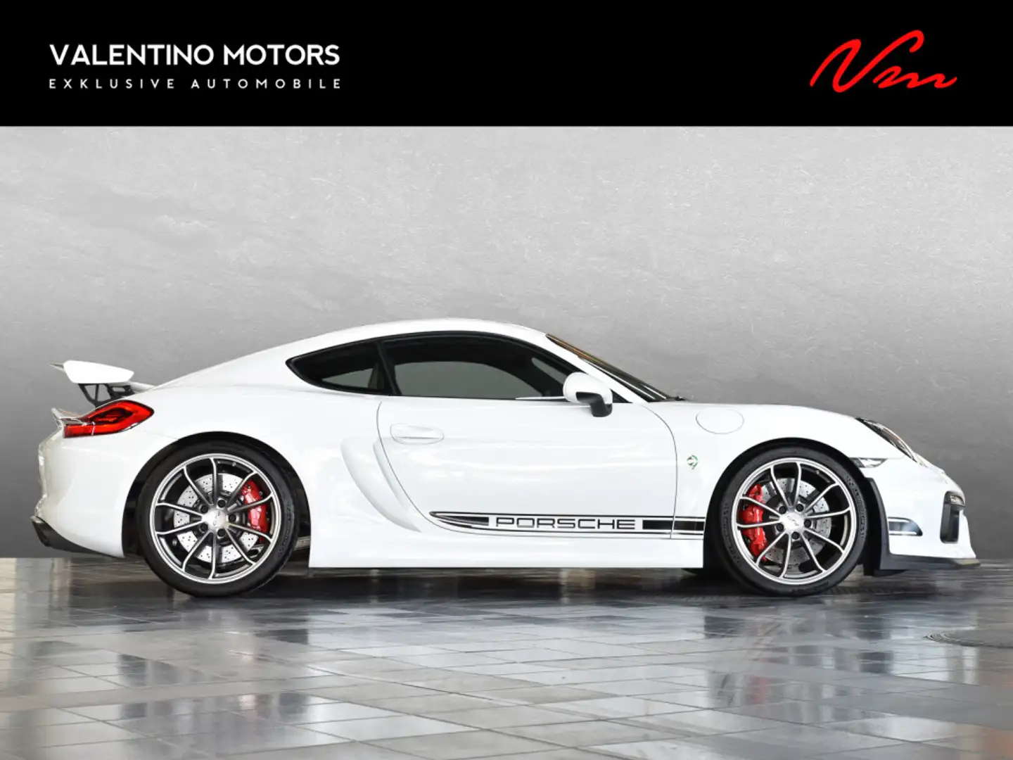 Porsche Cayman GT4 - Heckflügel | Tempomat Weiß - 2