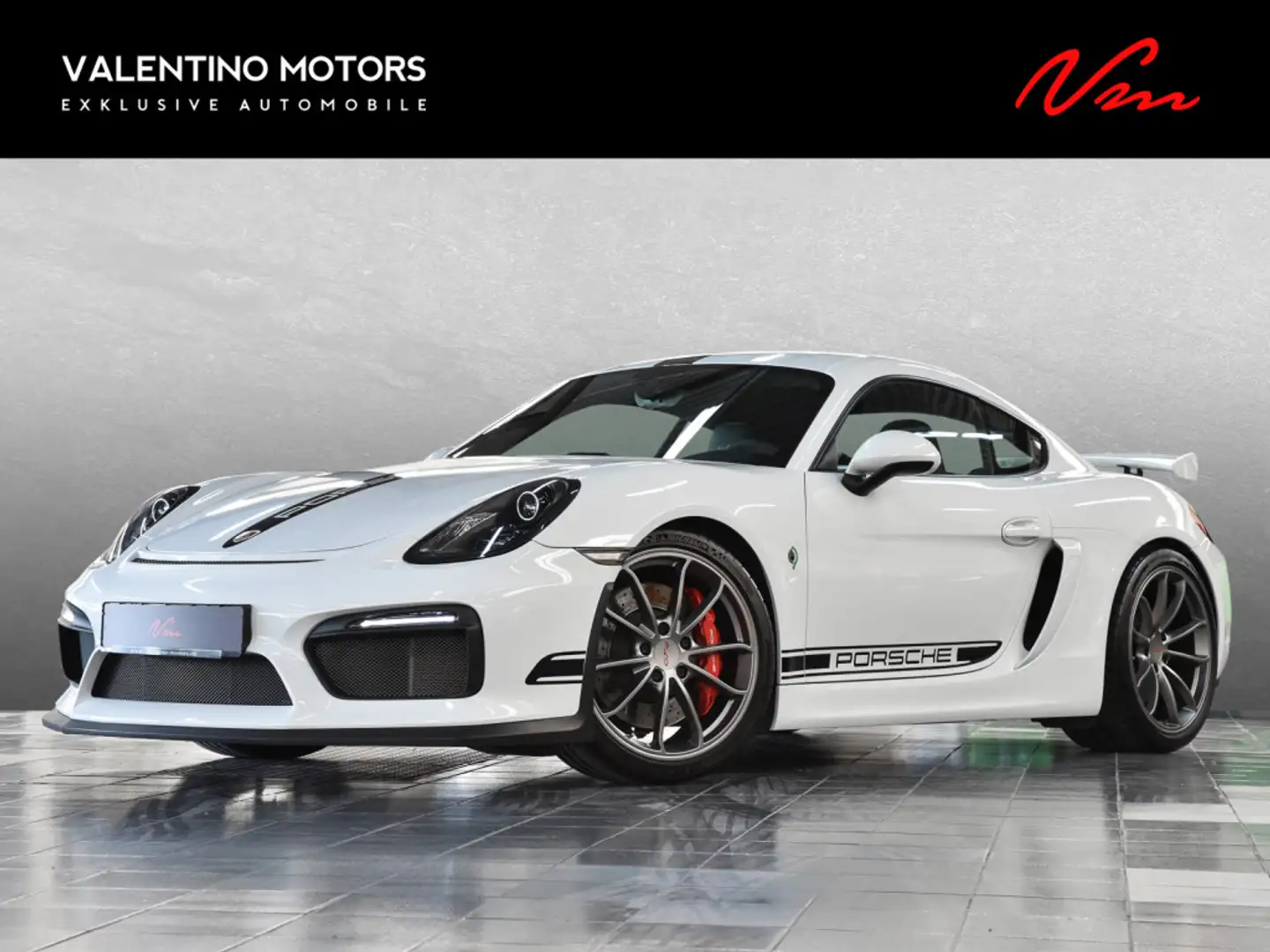 Porsche Cayman GT4 - Heckflügel | Tempomat Weiß - 1
