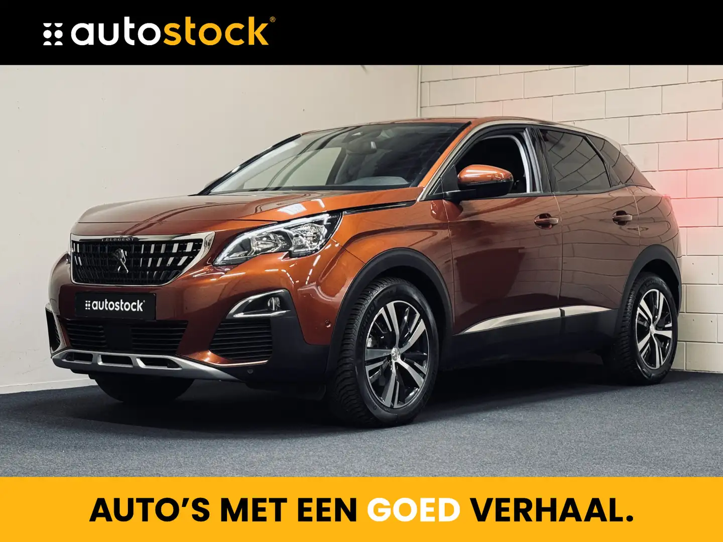 Peugeot 3008 1.2 PureTech Allure | Keyless | Camera | Navi Marrón - 1
