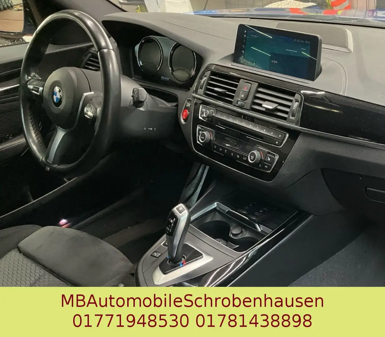 BMW 118 i M Sport AUTOMATIK Bleu - 2