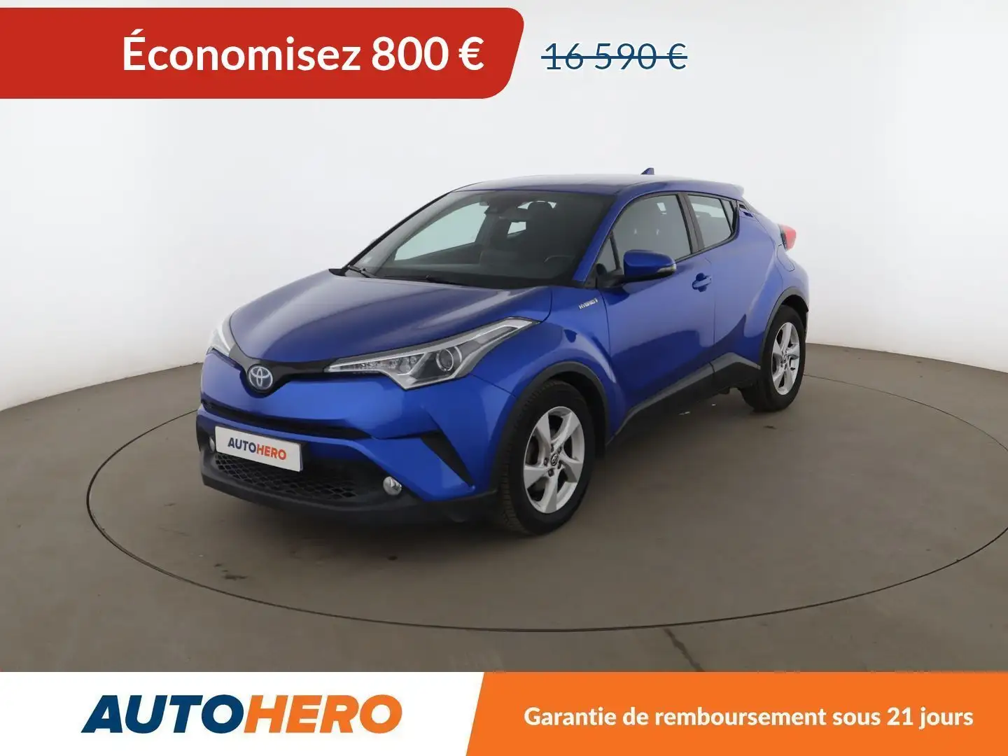 Toyota C-HR 1.8 Hybride Dynamic Niebieski - 1