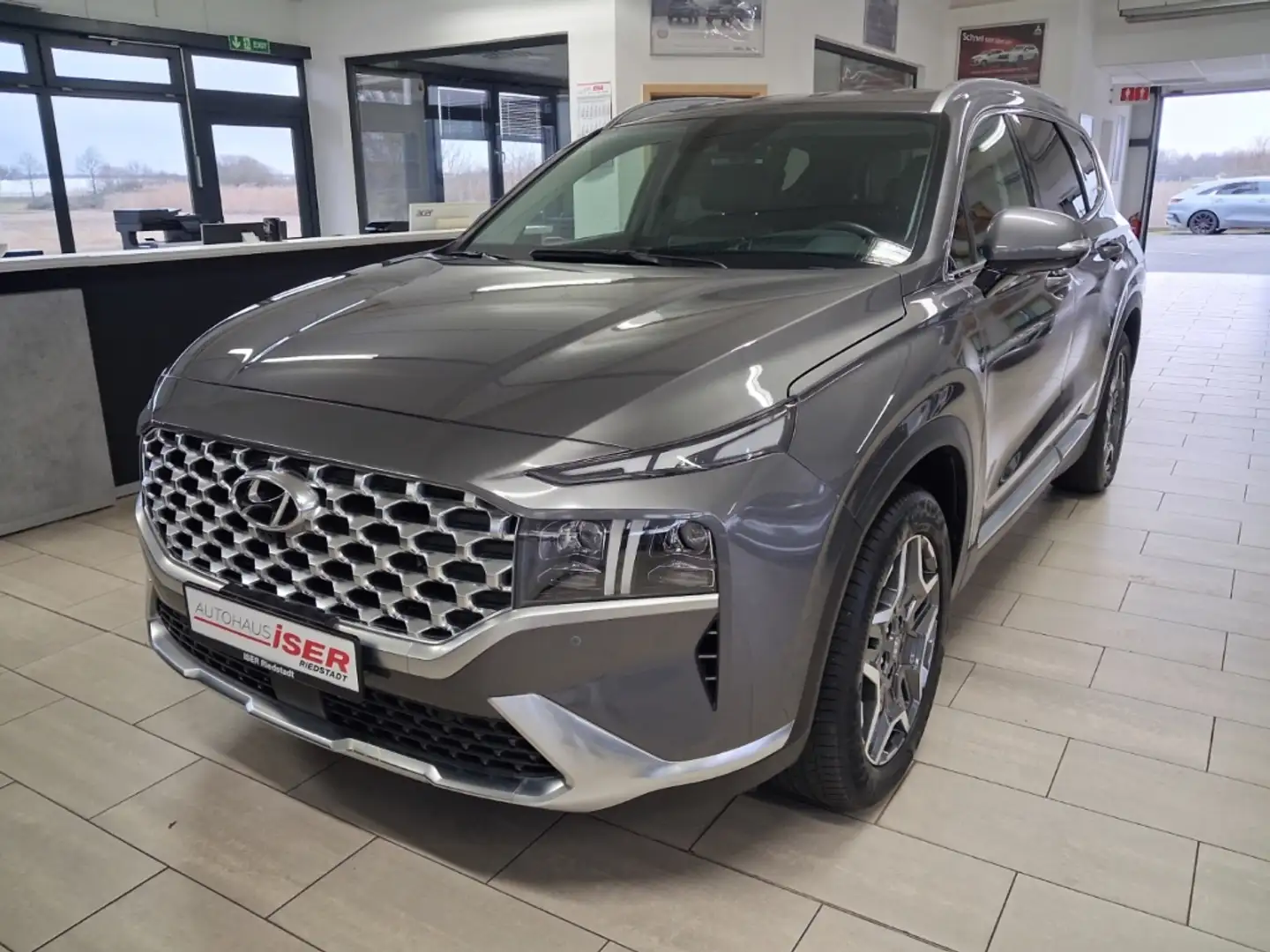 Hyundai SANTA FE Prime Hybrid 4WD Niveau Navi Soundsystem 360 Kamer Gris - 2