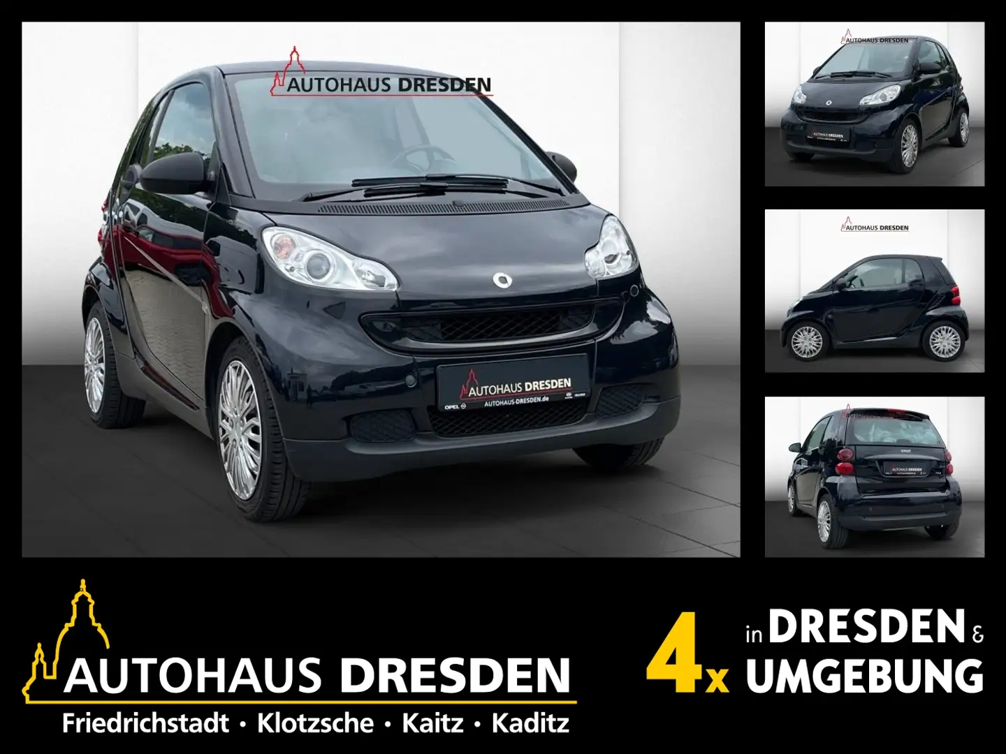 smart forTwo coupe WINTERRÄDER Zwart - 1