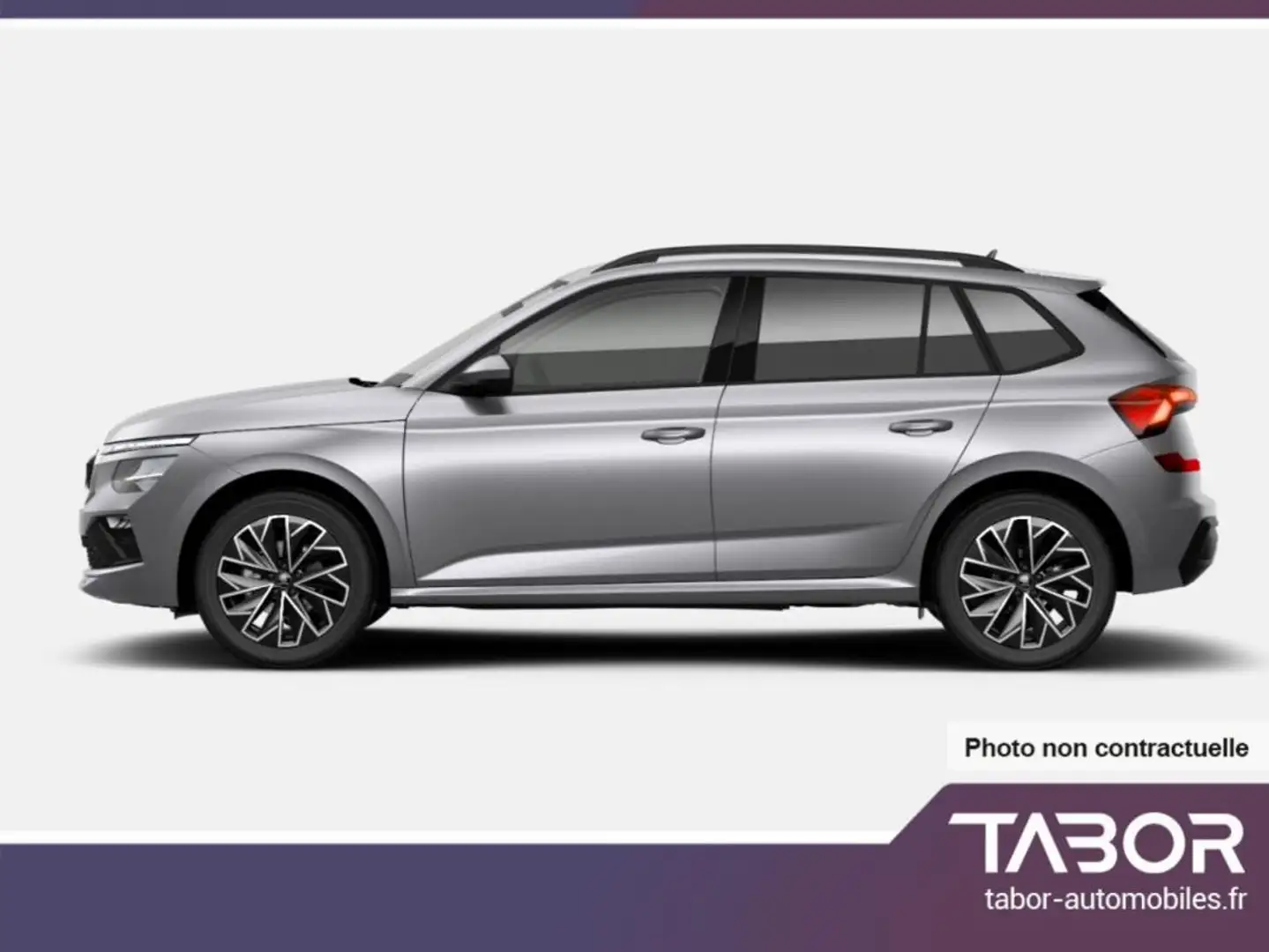 Skoda Kamiq TSI 116 DSG Selec Kessy Cam radars Argent - 2