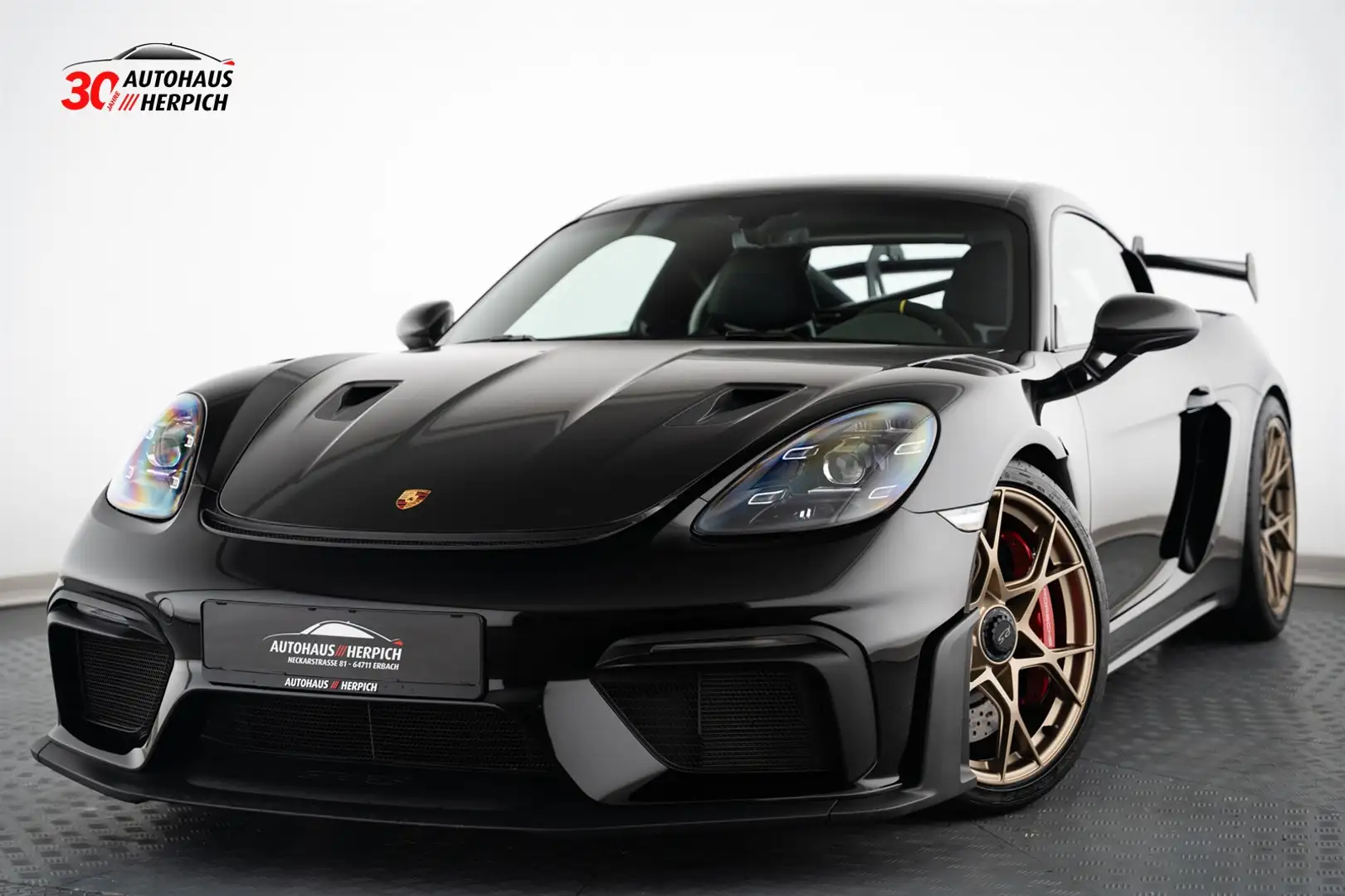 Porsche Cayman GT4RS CS Weissach Lift LED Chrono 90l Noir - 1