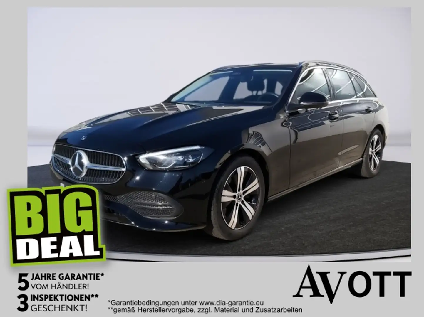 Mercedes-Benz C 200 dT Avantgarde Schwarz - 1
