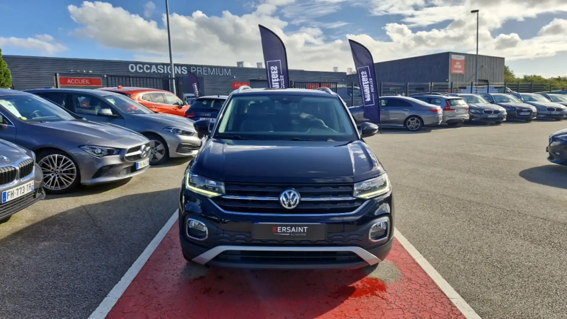 Volkswagen T-Cross 1.6 TDI 95ch Lounge Business Noir - 2