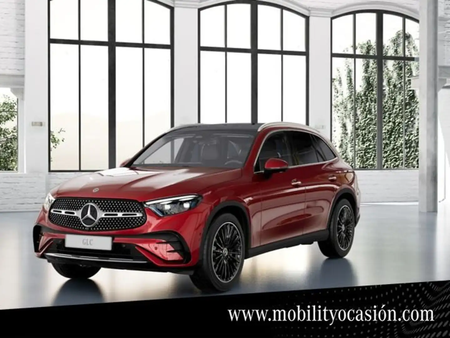 Mercedes-Benz GLC 220 d 4MATIC Rojo - 1