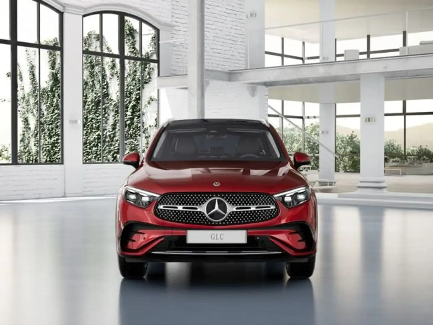 Mercedes-Benz GLC 220 d 4MATIC Rojo - 2