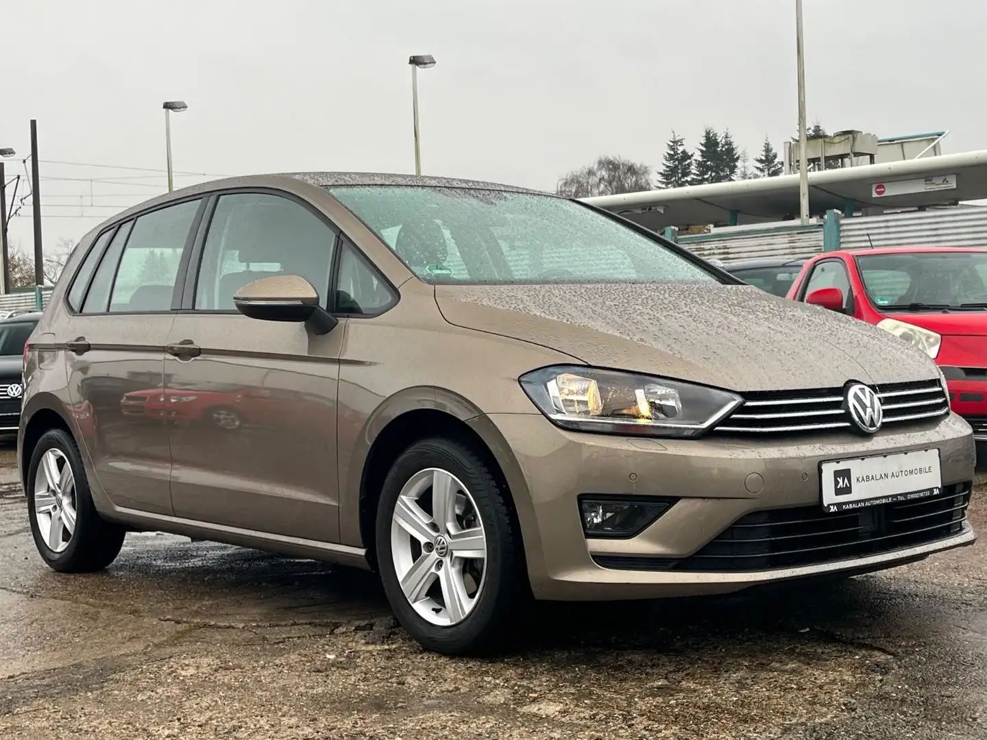 Volkswagen Golf Sportsvan °DSG°1.Hand.S-heft gepflegt Gold - 1