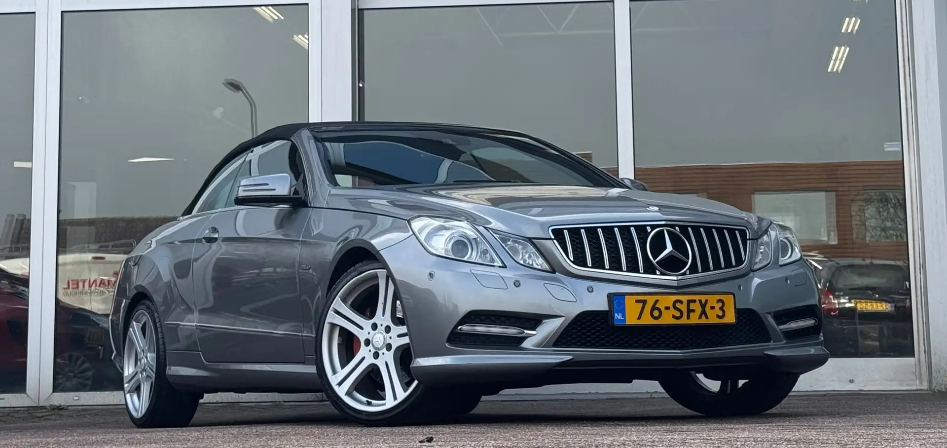 Mercedes-Benz E 250 Cabrio CDI Avantgarde AMG Camera Xenon Leer Dik! Grijs - 2