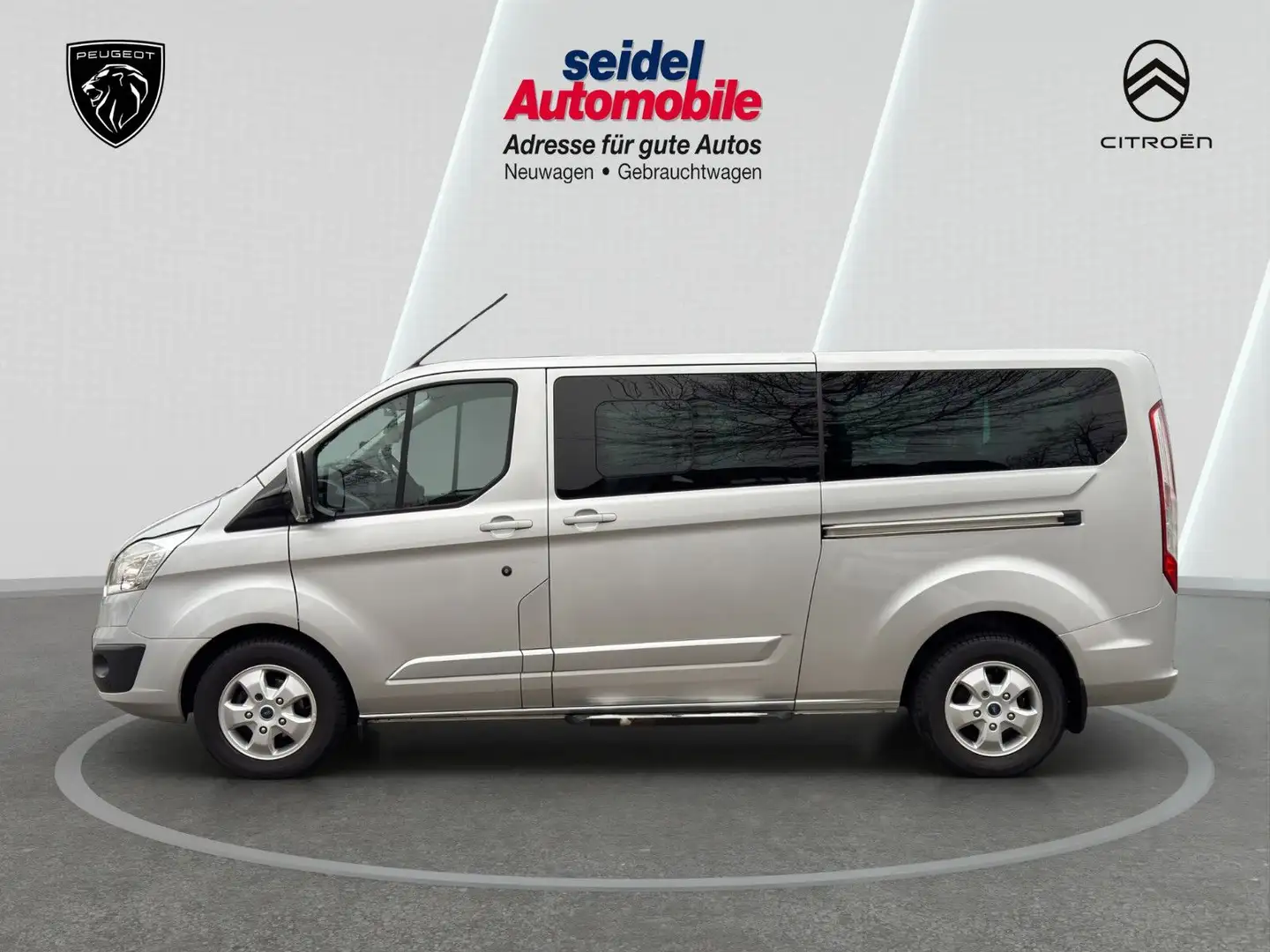 Ford Tourneo Custom Kombi 2.0 TDCi 310 L2 Titanium Silber - 2