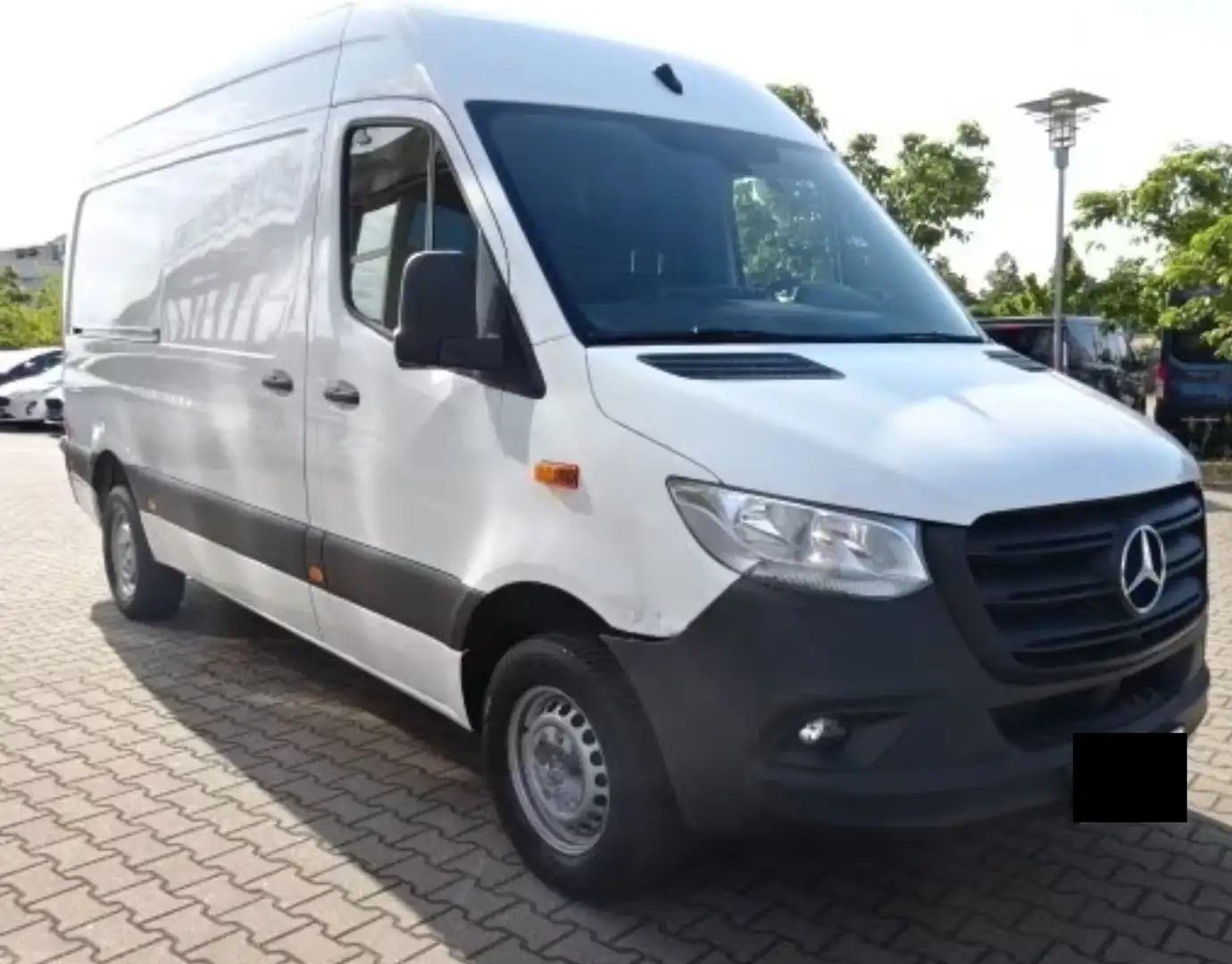 Mercedes-Benz Sprinter Sprinter 317  Kasten L2H2 RWD Klima Mbux Navi Weiß - 2