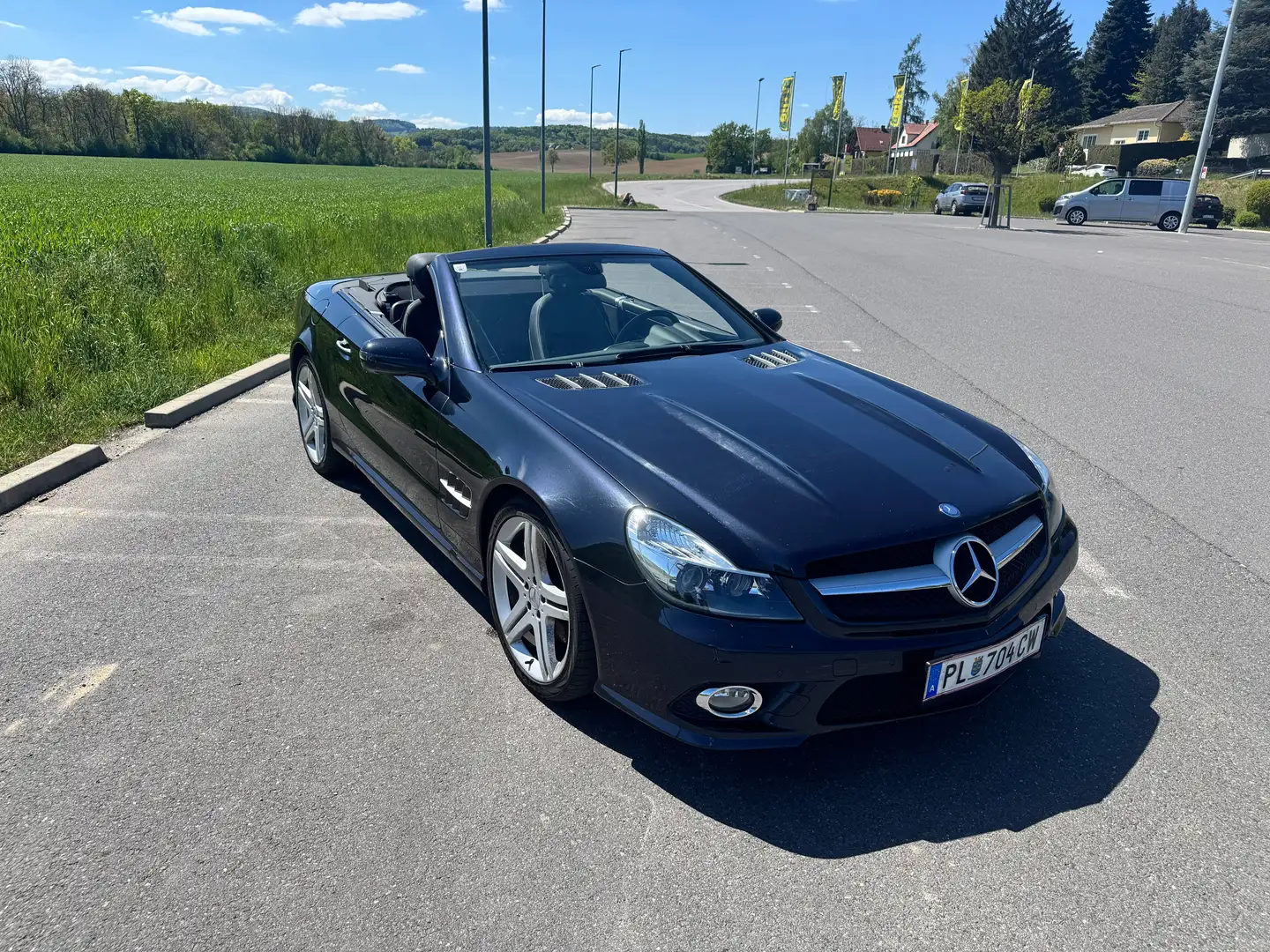 Mercedes-Benz SL 280 Cabrio Blau - 2