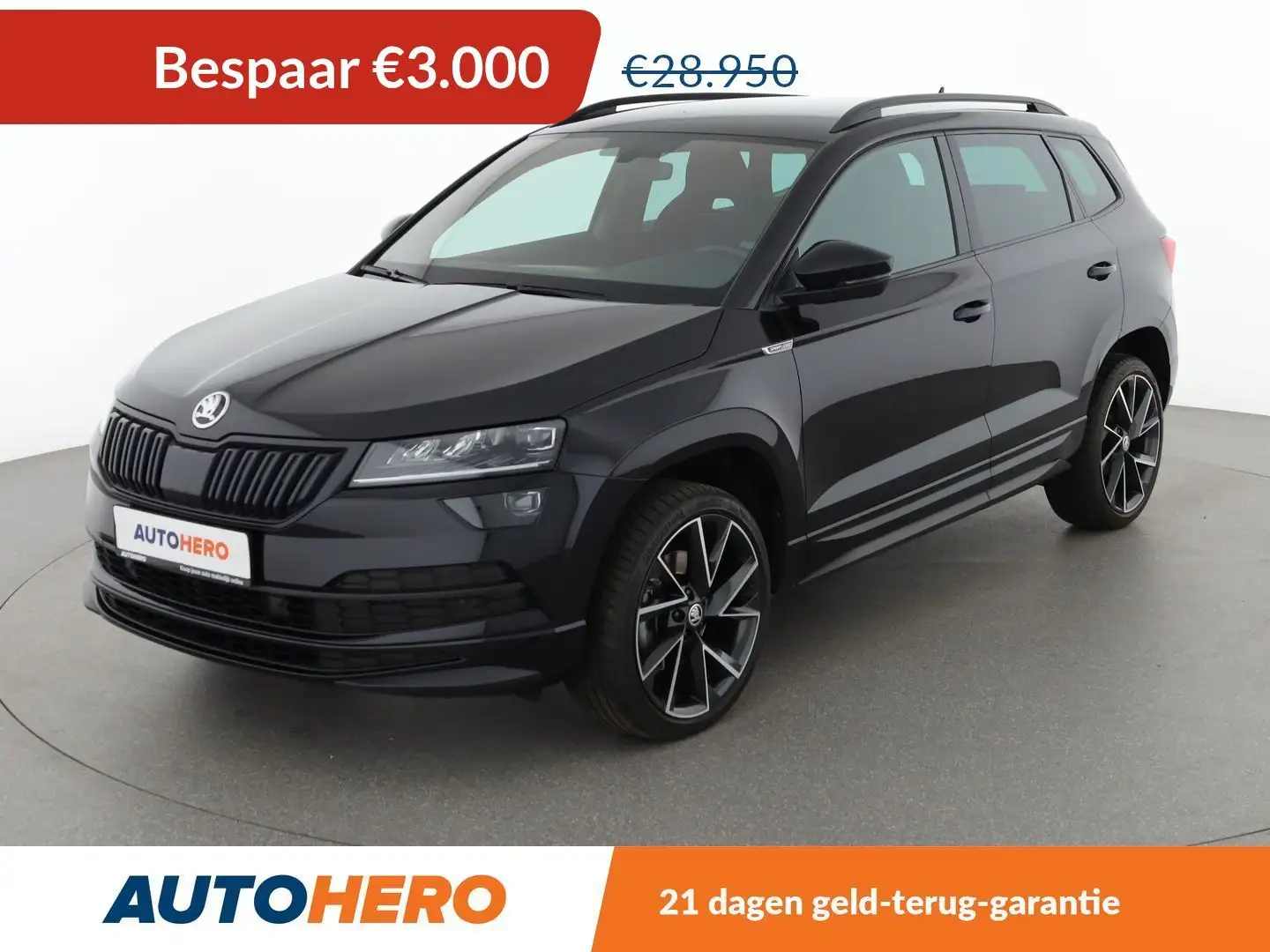 Skoda Karoq 1.5 TSI ACT SportLine Zwart - 1