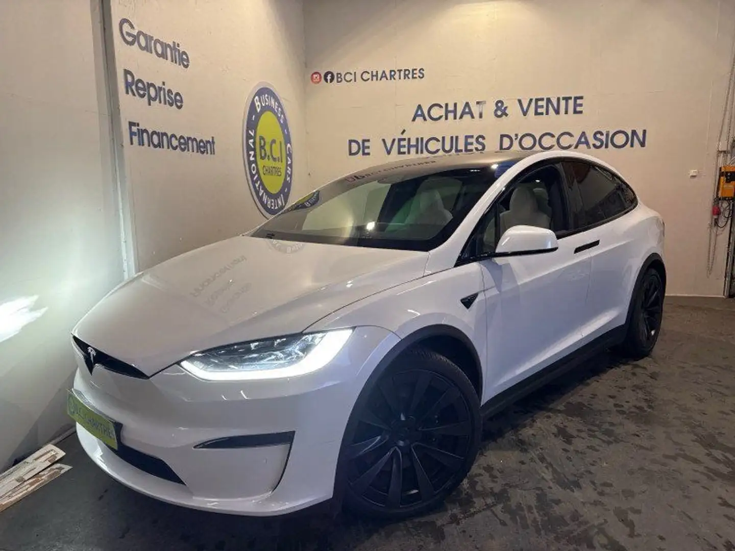 Tesla Model X PLAID 100 KWH Weiß - 1