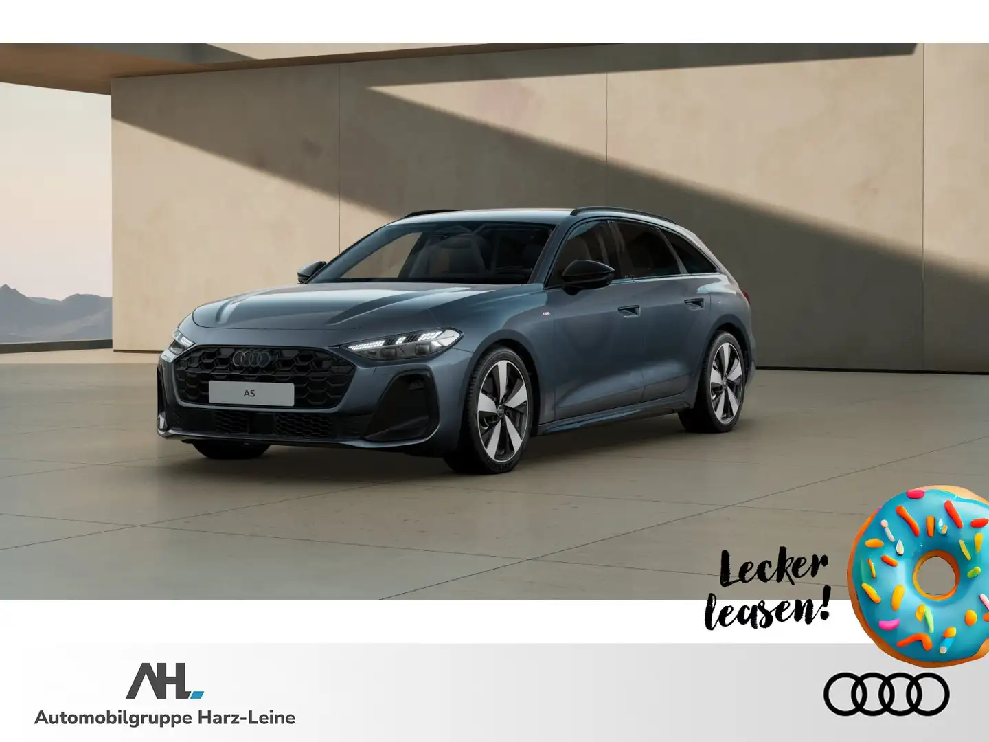 Audi A5 Avant TDI S tronic; AHK, Matrix, MMI+, 360, ACC Blau - 1