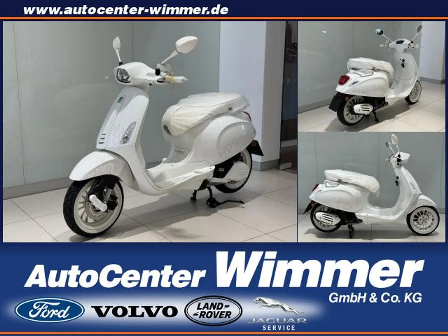 Vespa vespa Justin Bieber edition 125 Wit - 1