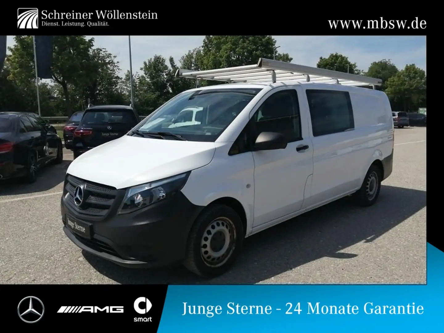 Mercedes-Benz Vito 116 CDI Mixto 4x4 XL Kamera*StandHZ*AHK2,5t Blanc - 1