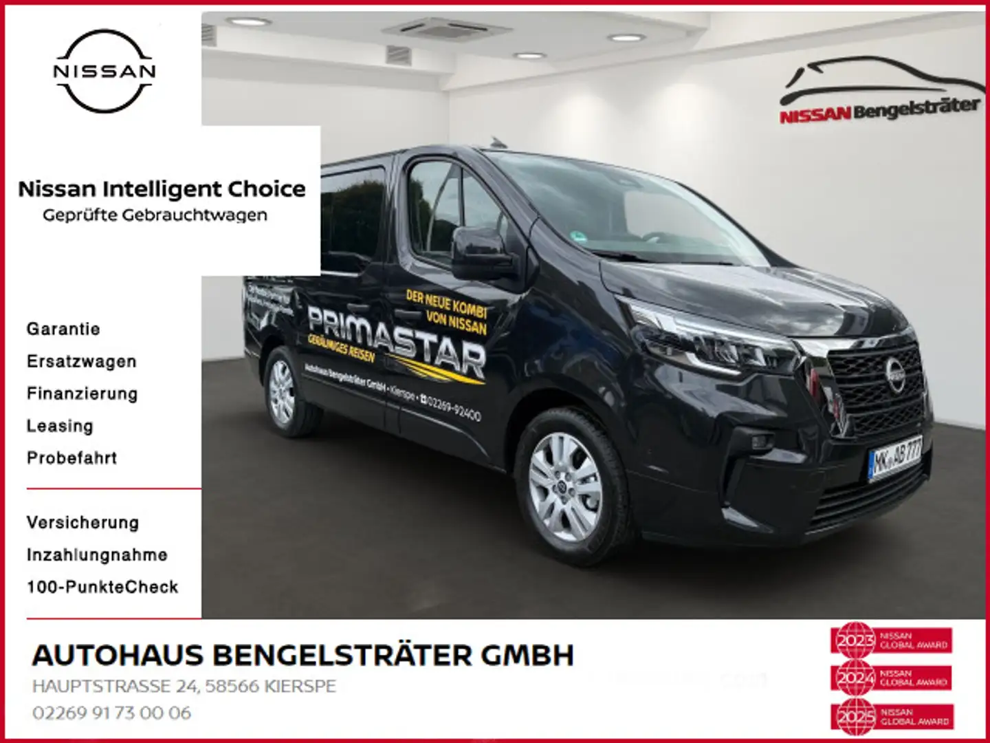 Nissan Primastar 2,8t dCI 150 Automatik AHK Schwarz - 2