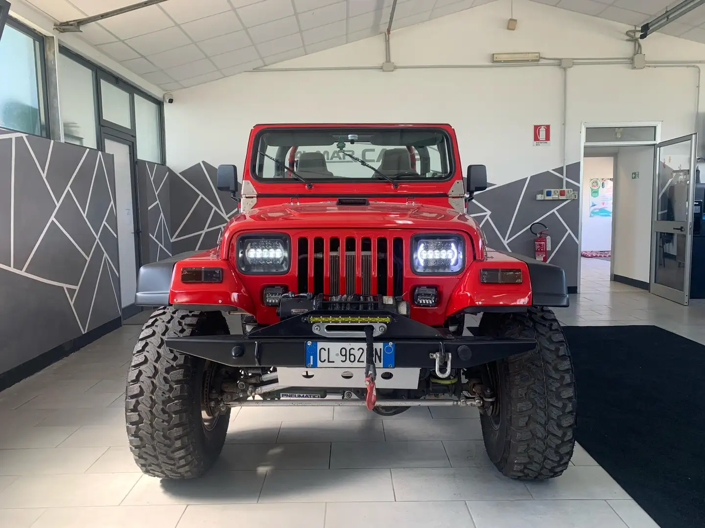 Jeep Wrangler Hard Top 2.5 Eagle Rojo - 1