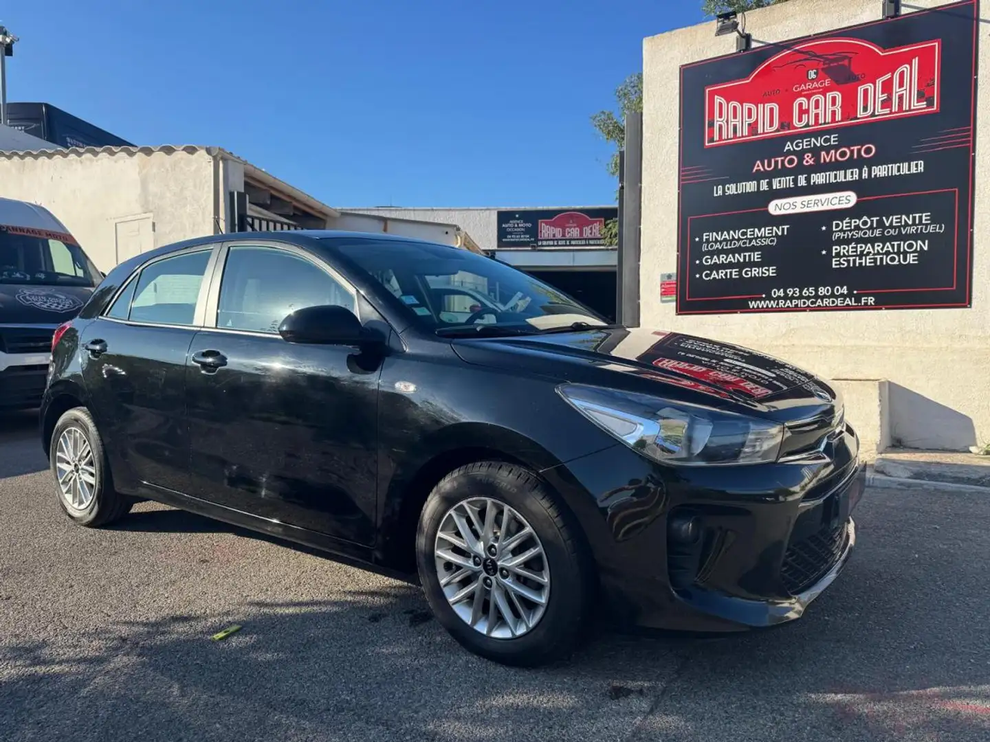 Kia Rio Rio 1.4 CRDi - 90 - Stop\u0026Go  IV 2017 Launch E Noir - 1