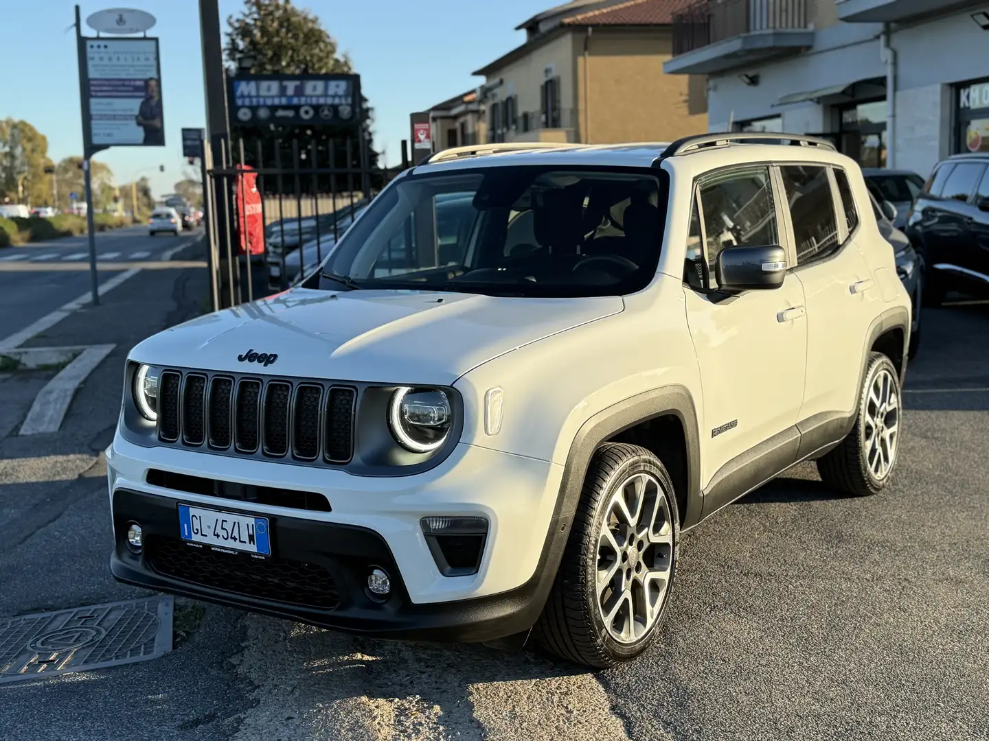 Jeep Renegade 1.3 T4 240cv phev S 4xe AT6 BIANCO Blanc - 1