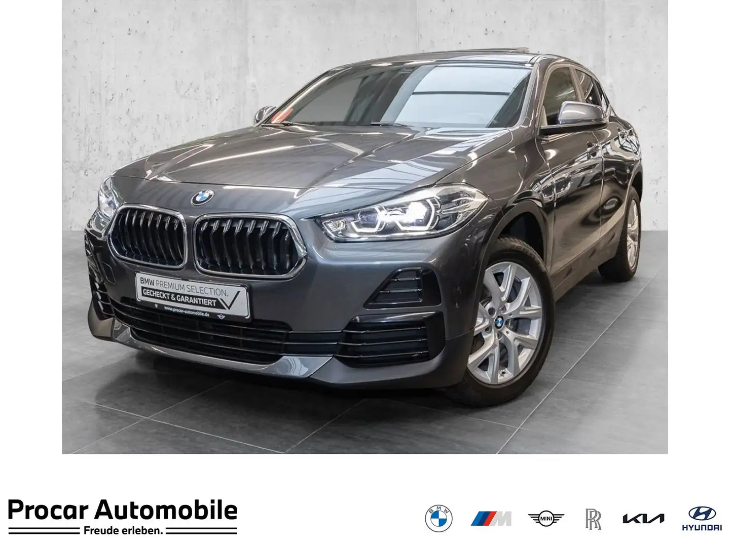 BMW X2 sDrive18d A Advantage HiFi DAB LED Pano.Dach Gris - 1