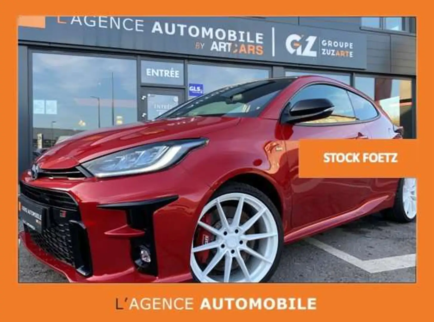 Toyota Yaris GR FOUR BVM GARANTIE CONSTRUCT Rouge - 1