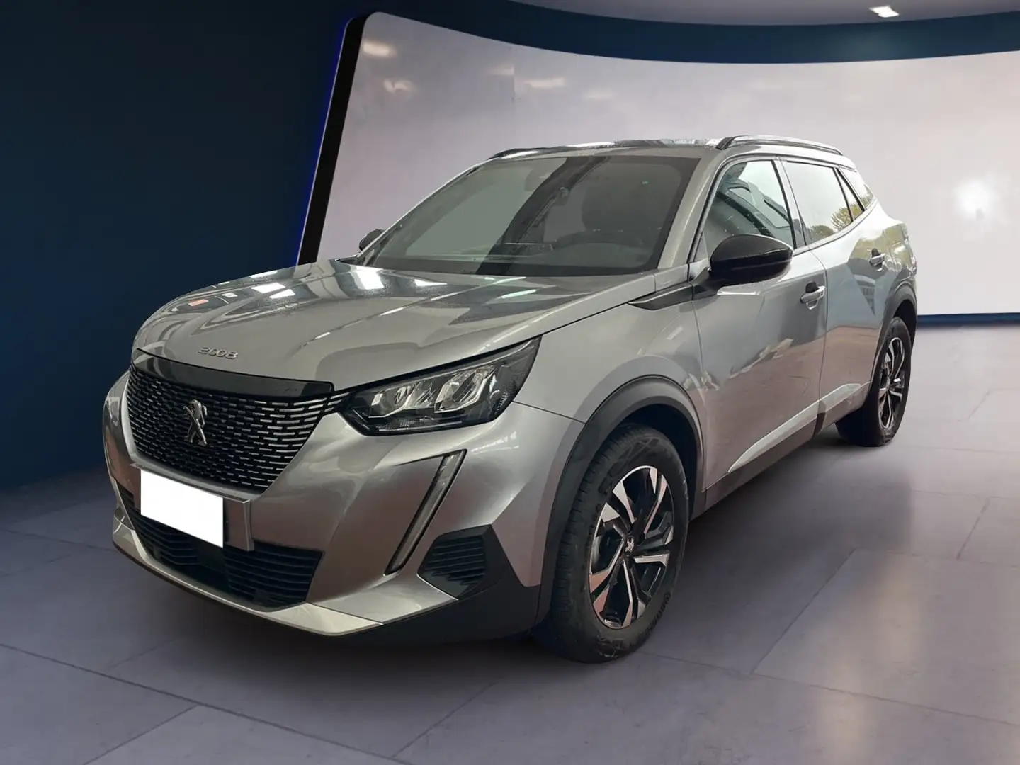 Peugeot 2008 II 2020 1.2 puretech Allure Pack s&s 100cv Grigio - 2