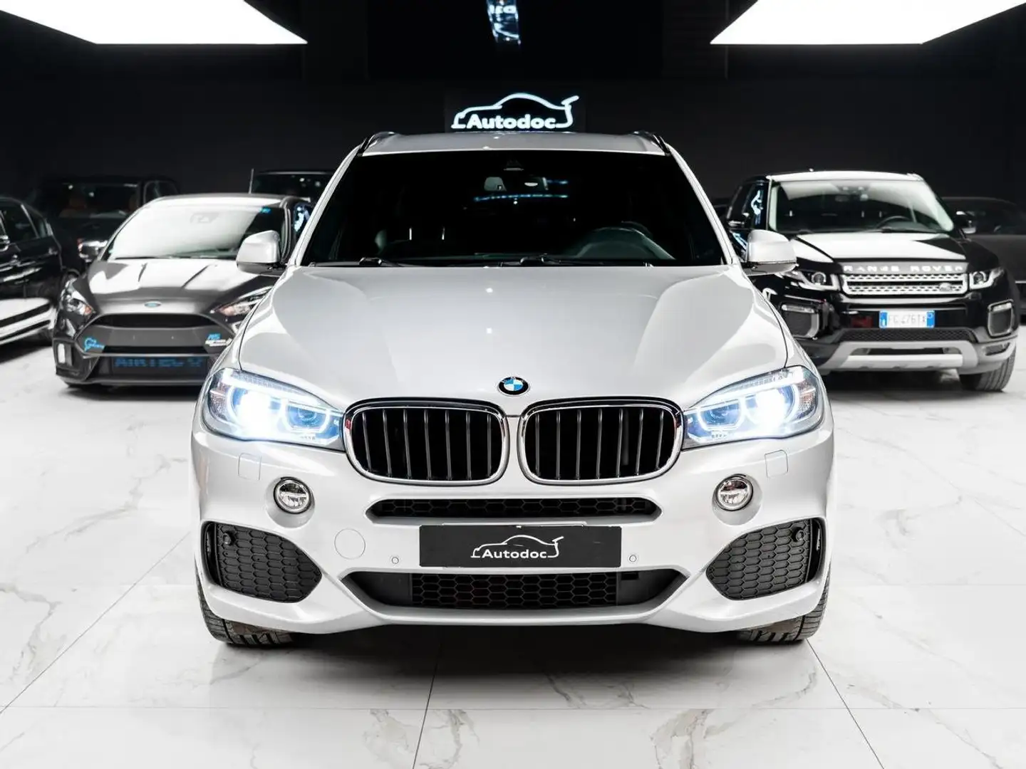 BMW X5 F15 xdrive25d Msport 231cv auto Argent - 2