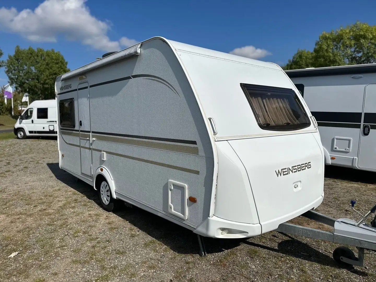 Weinsberg CaraOne 450 FU Mover Sat TV Dusche Weiß - 1