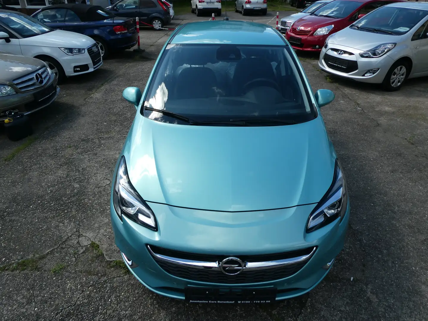 Opel Corsa Innovation*TÜV 05/2027*Automatic*Kamera*8-fach* Grün - 2