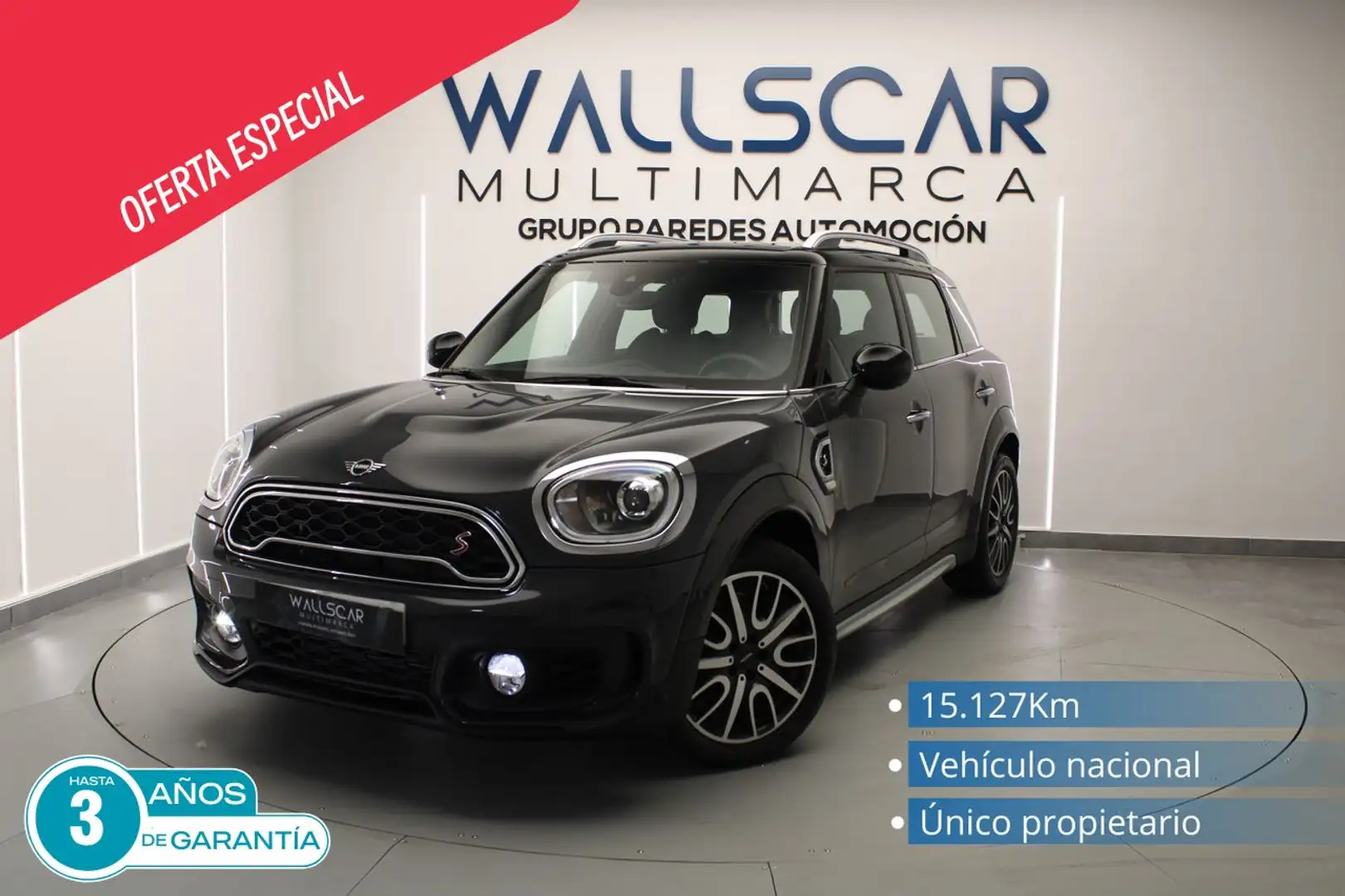 MINI Cooper S Countryman AUT. Negro - 1